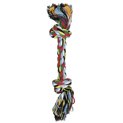 Hengli Juguete Hueso Grande de Hilo Multicolor Pal Thread para Perro
