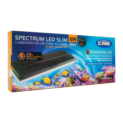 Haqos Luminario Spectrum LED Slim para Peces