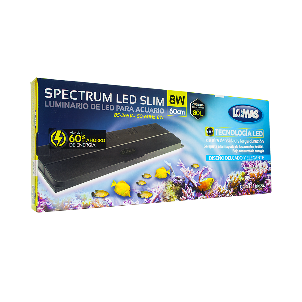 Haqos Luminario Spectrum LED Slim para Peces