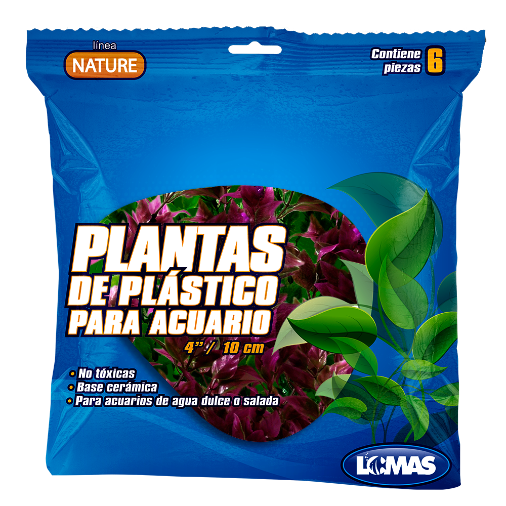 Chicos Planta para Acuario