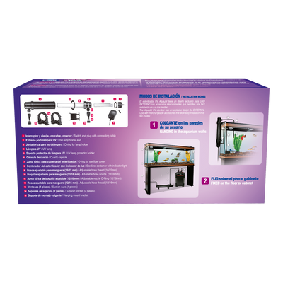 Hopar Sistema Esterilizador UV Aquajet para Peces
