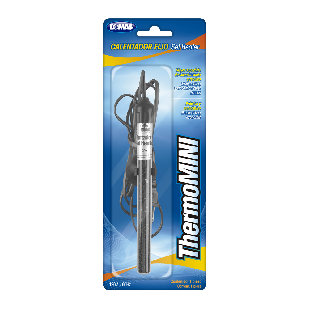 Haqos Calentador Fijo Thermomini para Peces