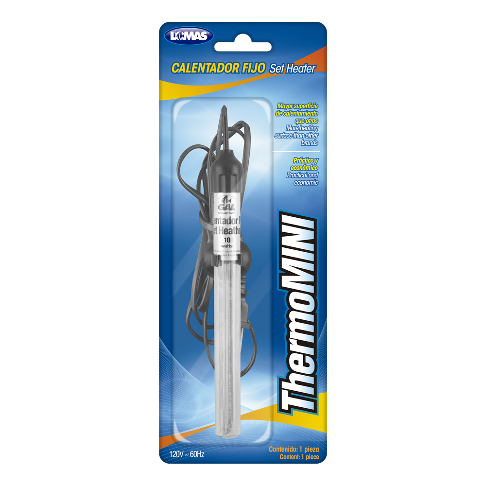 Haqos Calentador Fijo Thermomini para Peces