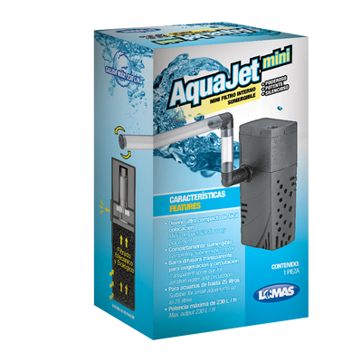Haqos Filtro Interno Aquajet Mini 25 L para Peces