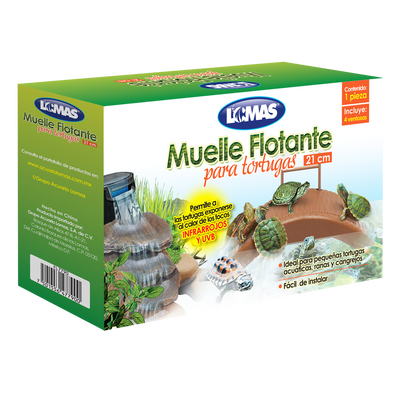 Haqos Muelle Flotante para Tortugas