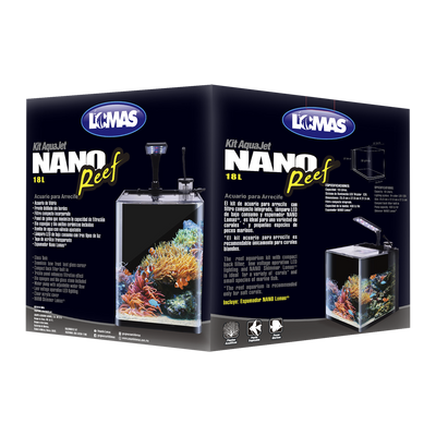 Haqos Acuario Nano Reef 18 L para Peces