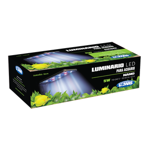 Haqos Luminario LED Nano 5 W (18 cm) para Peces
