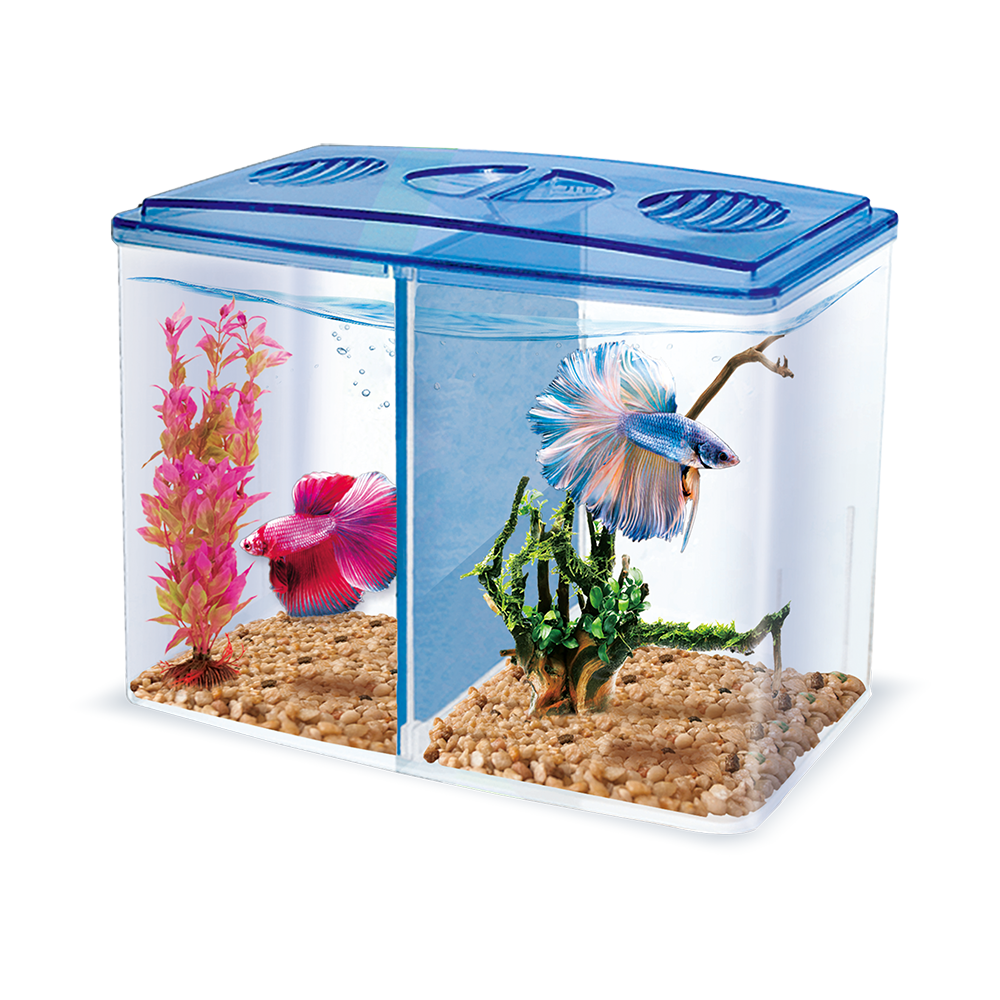 Haqos Betera Doble de Plastico 1.5 L para Peces