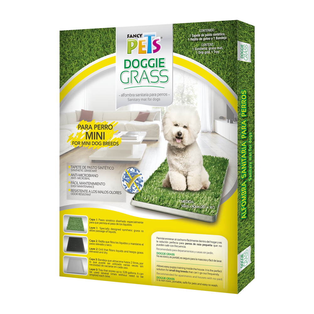 Kingliway Doggie Grass Extra Chico 50 X 40 cm para Perro