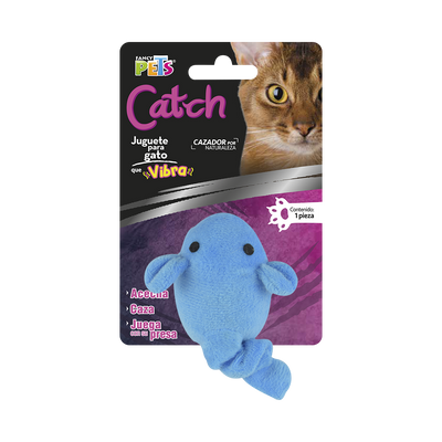 Ethical Products Juguete Pez Aletas Vibro Catch para Gato