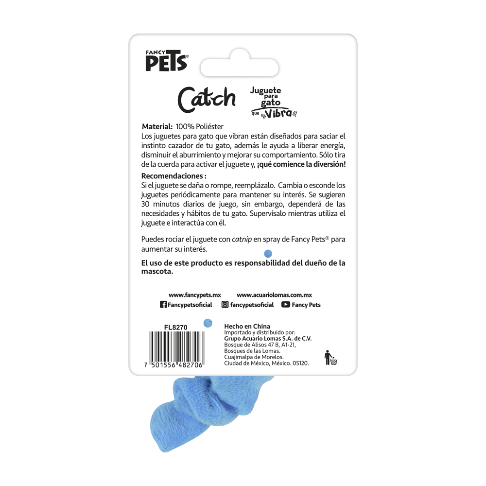Ethical Products Juguete Pez Aletas Vibro Catch para Gato