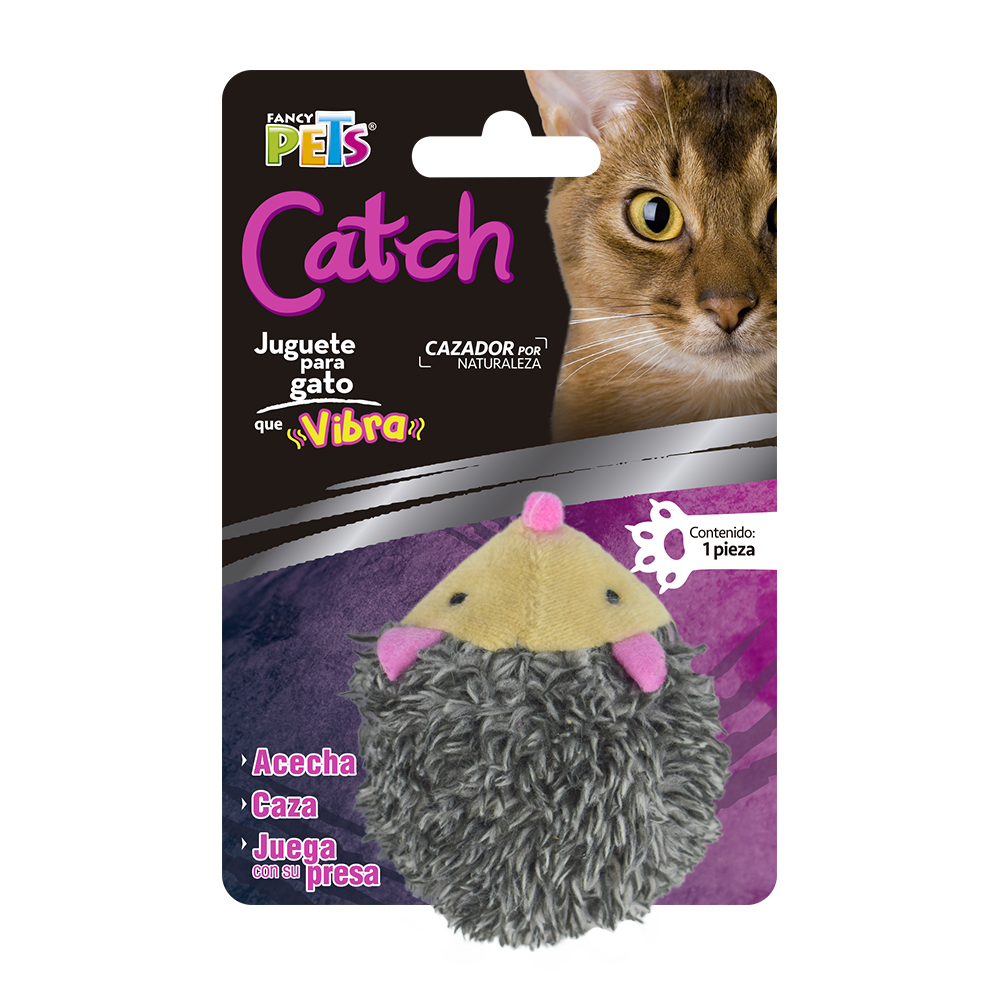Ethical Products Juguete Erizo Terrestre Vibro Catch para Gato