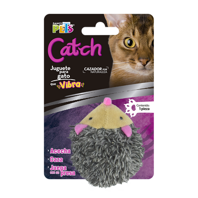 Ethical Products Juguete Erizo Terrestre Vibro Catch para Gato