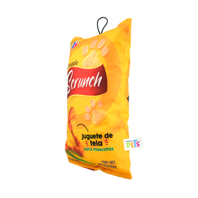 Lomas Juguete de Tela Doggie Scrunch Pollo para Perro