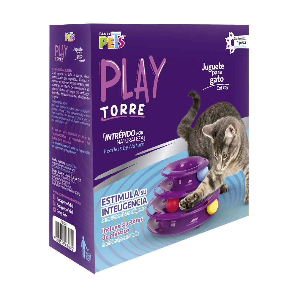 Chicos Juguete Torre Play para Gato