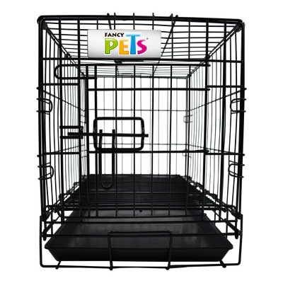 Guangying Jaula Metalica Plegable 1 Puerta para Perro