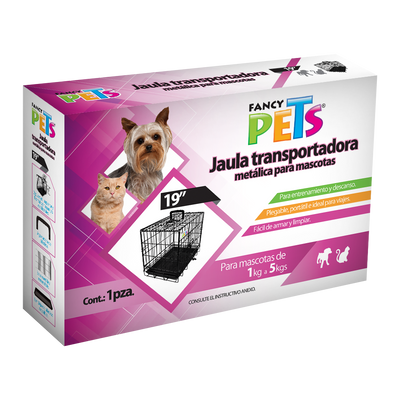 Guangying Jaula Metalica Plegable 2 Puertas para Perro