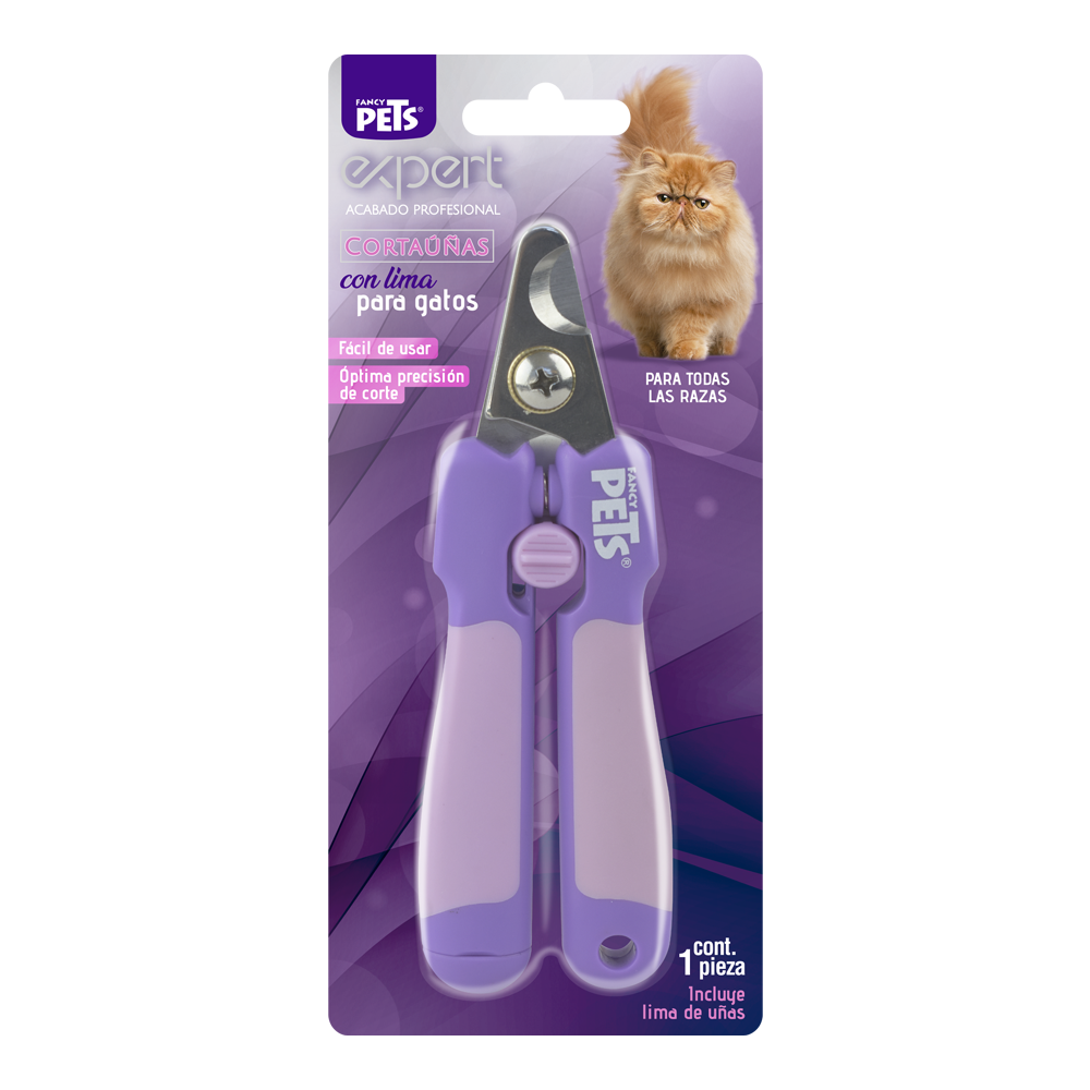 Kudi Expert Cortauñas con Lima para Gato