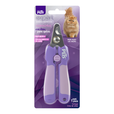 Kudi Expert Cortauñas con Lima para Gato