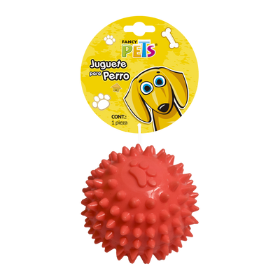 Taizhou Juguete Pelota de Caucho Spiny para Perro