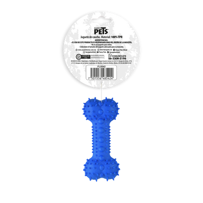 Taizhou Juguete de Caucho Hueso Spiky para Perro