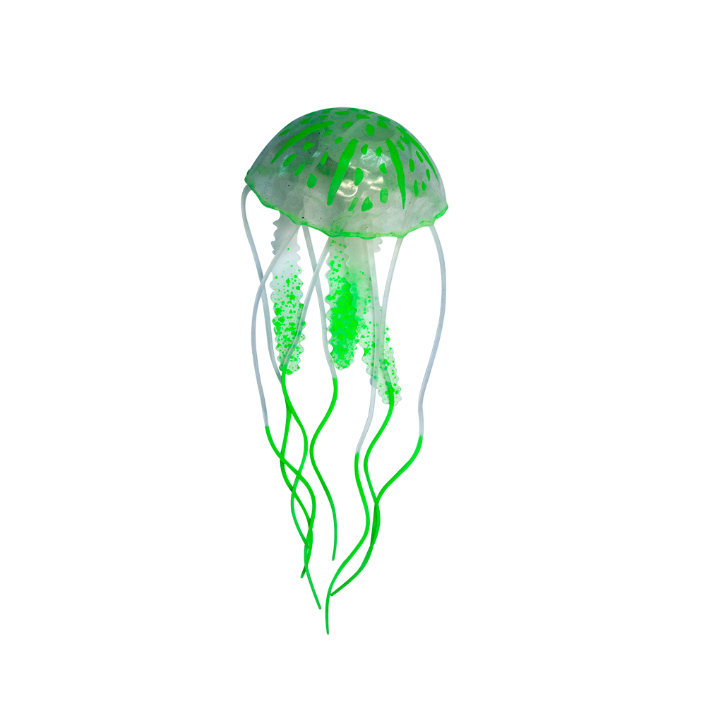 Deming Medusa Fluorescente Colores Surtidos para Peces