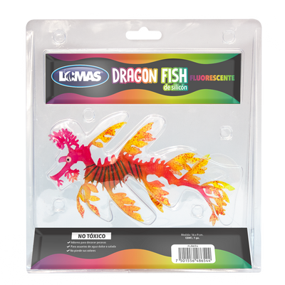 Deming Pez Dragon Fluorescente Colores Surtidos para Peces