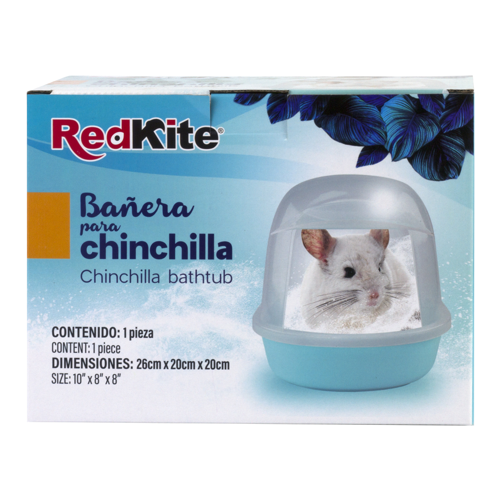 Chicos Bañera para Chinchilla con Puerta