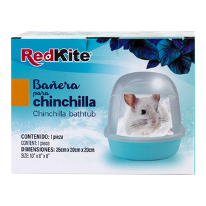 Chicos Bañera para Chinchilla con Puerta