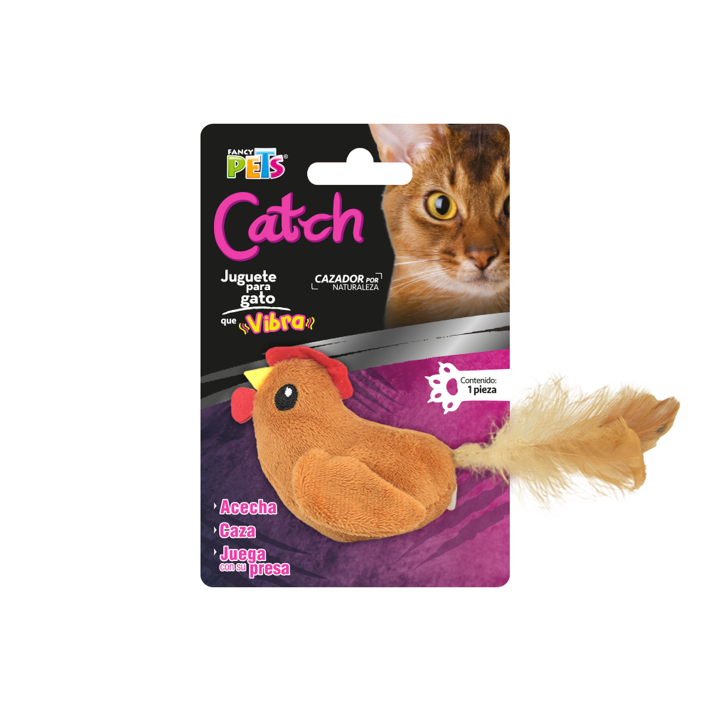 Ethical Products Juguete Gallina Vibro Catch para Gato