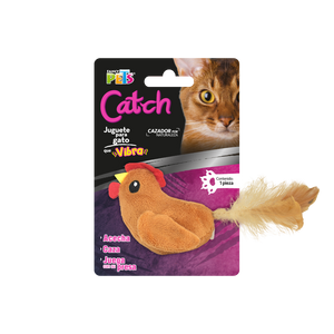 Ethical Products Juguete Gallina Vibro Catch para Gato