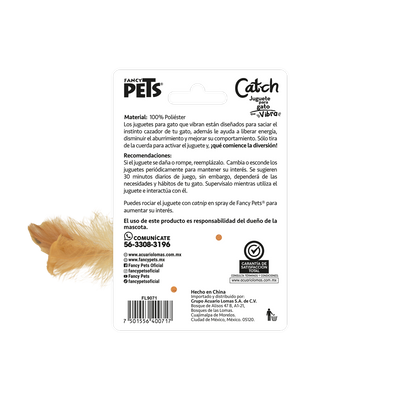 Ethical Products Juguete Gallina Vibro Catch para Gato