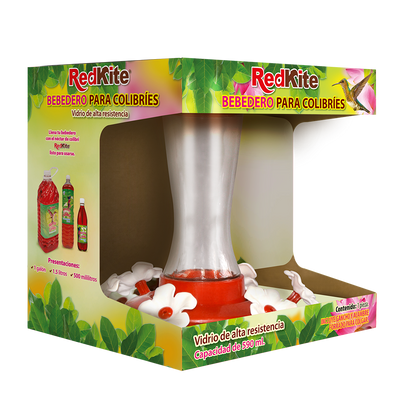 Huazhijie Bebedero de Vidrio para Colibri