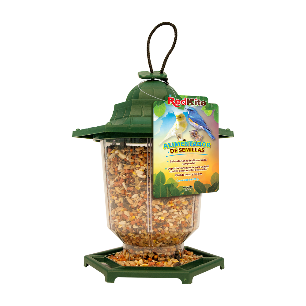 Huazhijie Alimentador de Semillas para Aves