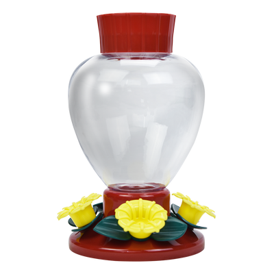 Huazhijie Bebedero Esfera con Narcisos para Colibri 1.2 L