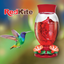 Huazhijie Bebedero con Hibiscos para Colibri 2 L