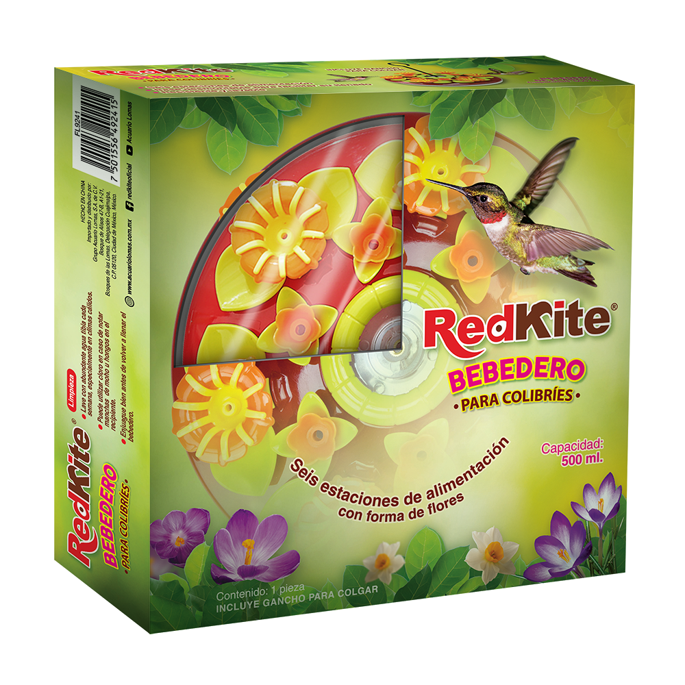 Huazhijie Bebedero Disco Floral para Colibri 500 ml