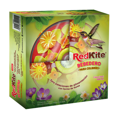 Huazhijie Bebedero Disco Floral para Colibri 500 ml