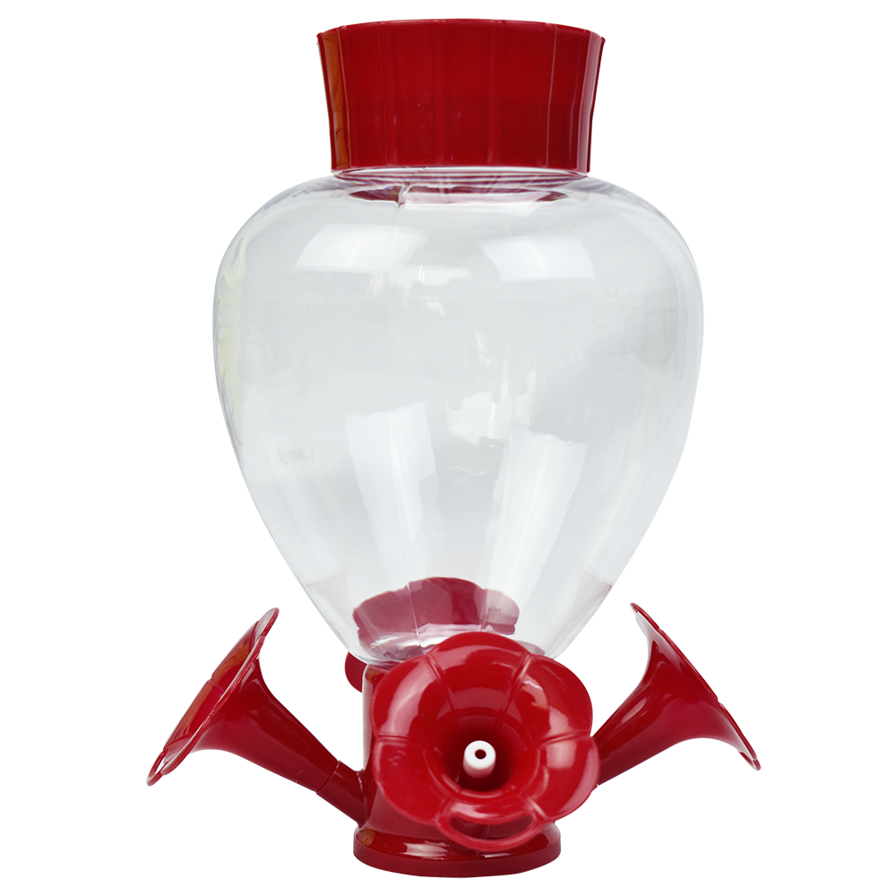 Huazhijie Bebedero de Esfera con Petunias para Colibri 1.2 L