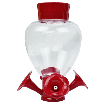 Huazhijie Bebedero de Esfera con Petunias para Colibri 1.2 L