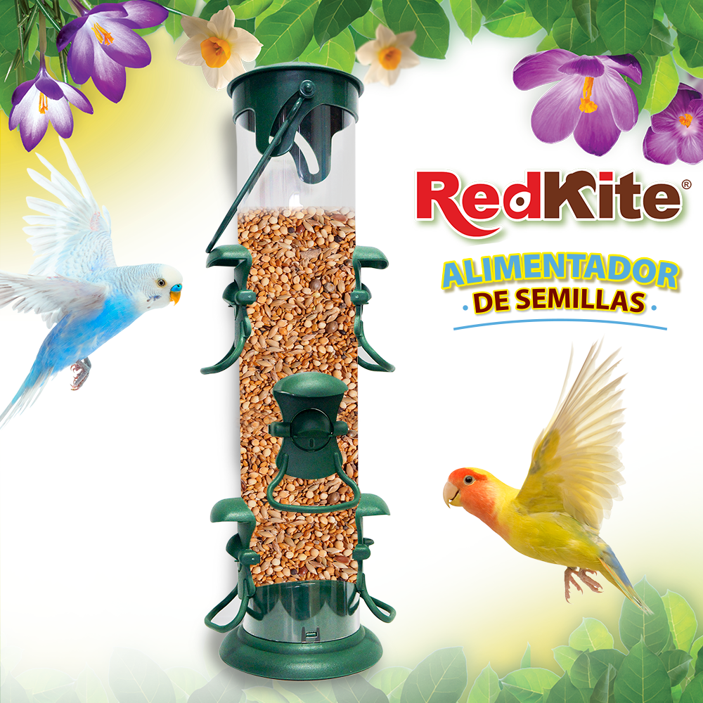 Huazhijie Alimentador Semillas para Aves 1.3 kg