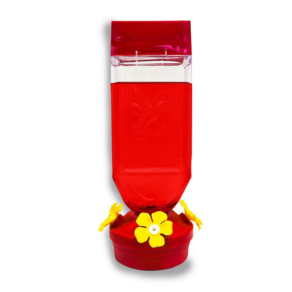 Huazhijie Bebedero Rubi para Colibri 530 ml
