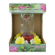 Huazhijie Bebedero de Vidrio Prisma para Colibri 600 ml