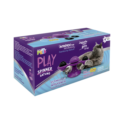 Petsound Play Juguete Spinner Gatuno con Catnip para Gato