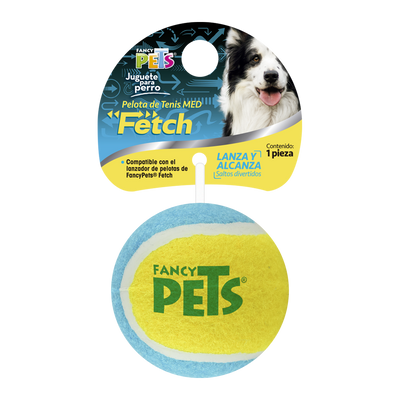 Petsound Pelota de Tenis Mediano Fetch para Perro