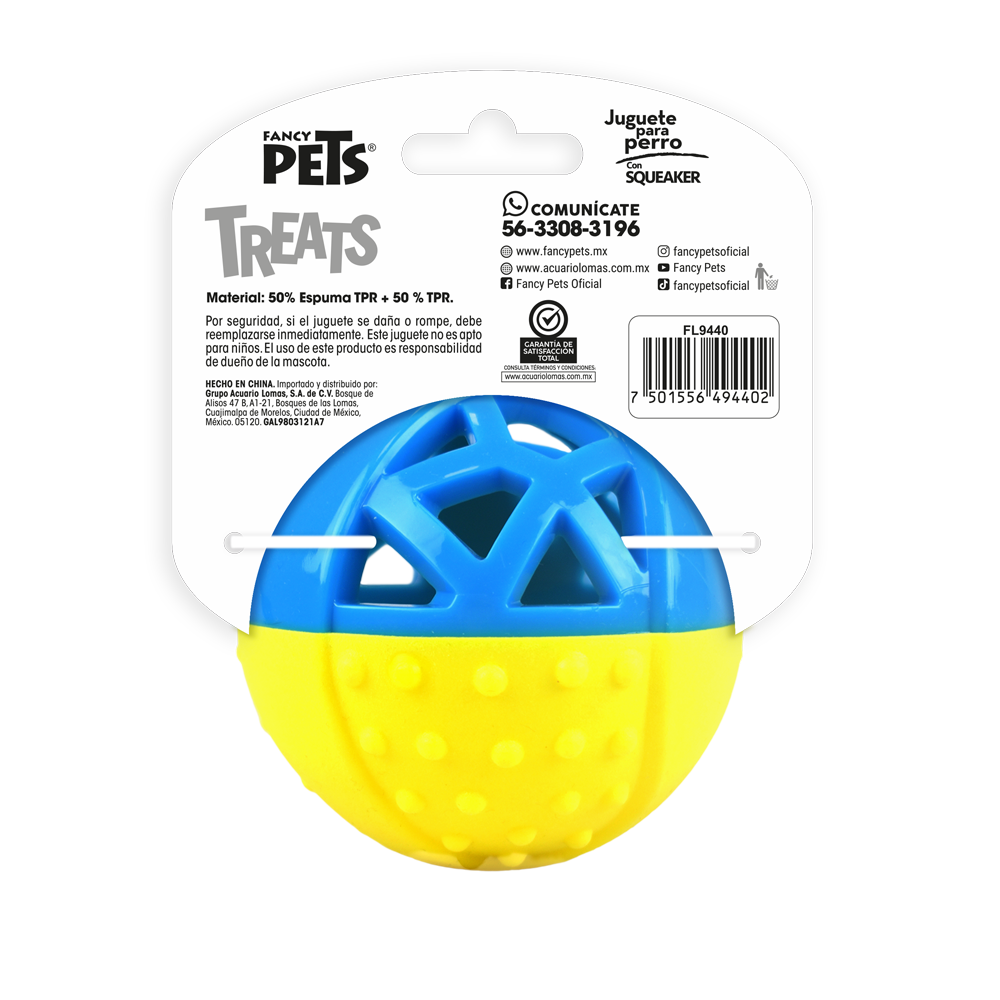 Petsound Juguete Pelota Treats para Perro