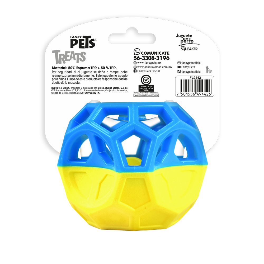 Petsound Juguete Cubo Treats para Perro