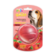 Petsound Juguete Pelota con Aroma Fresa Sniff para Perro