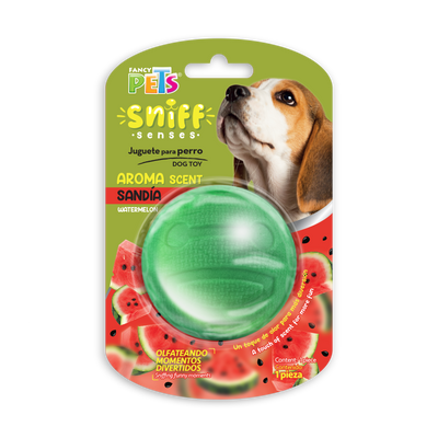 Petsound Juguete Pelota con Aroma Sandia Sniff para Perro