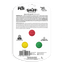 Petsound Juguete Set de Pelotas con Aroma Sniff 3 Piezas para Perro